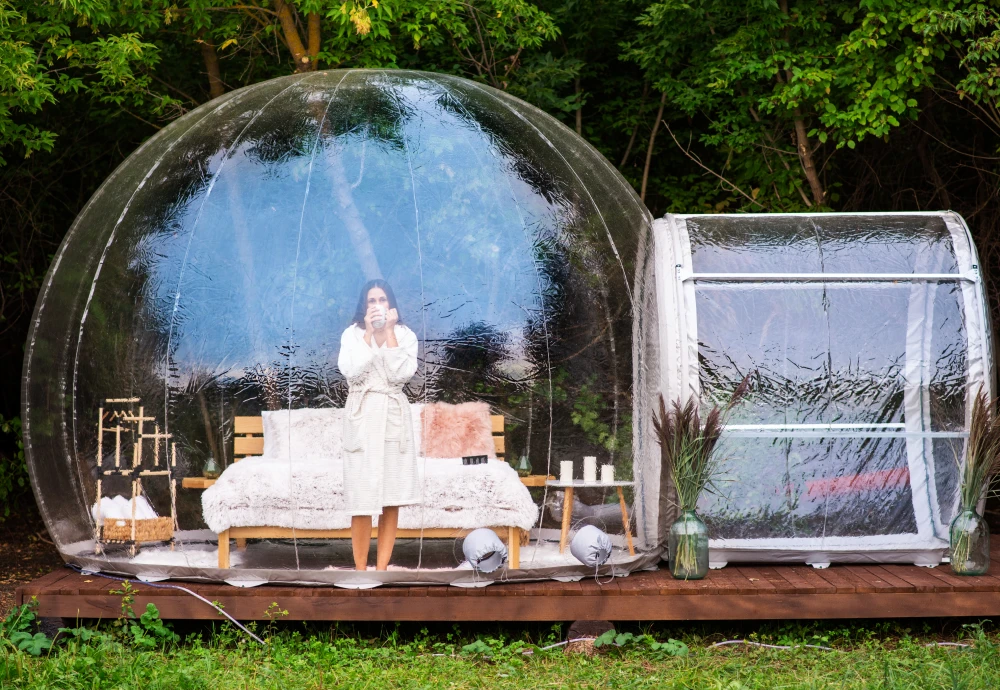 inflatable transparent bubble tent